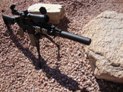 AR-15 Stealth Fake SBR Suppressor 1/2-28